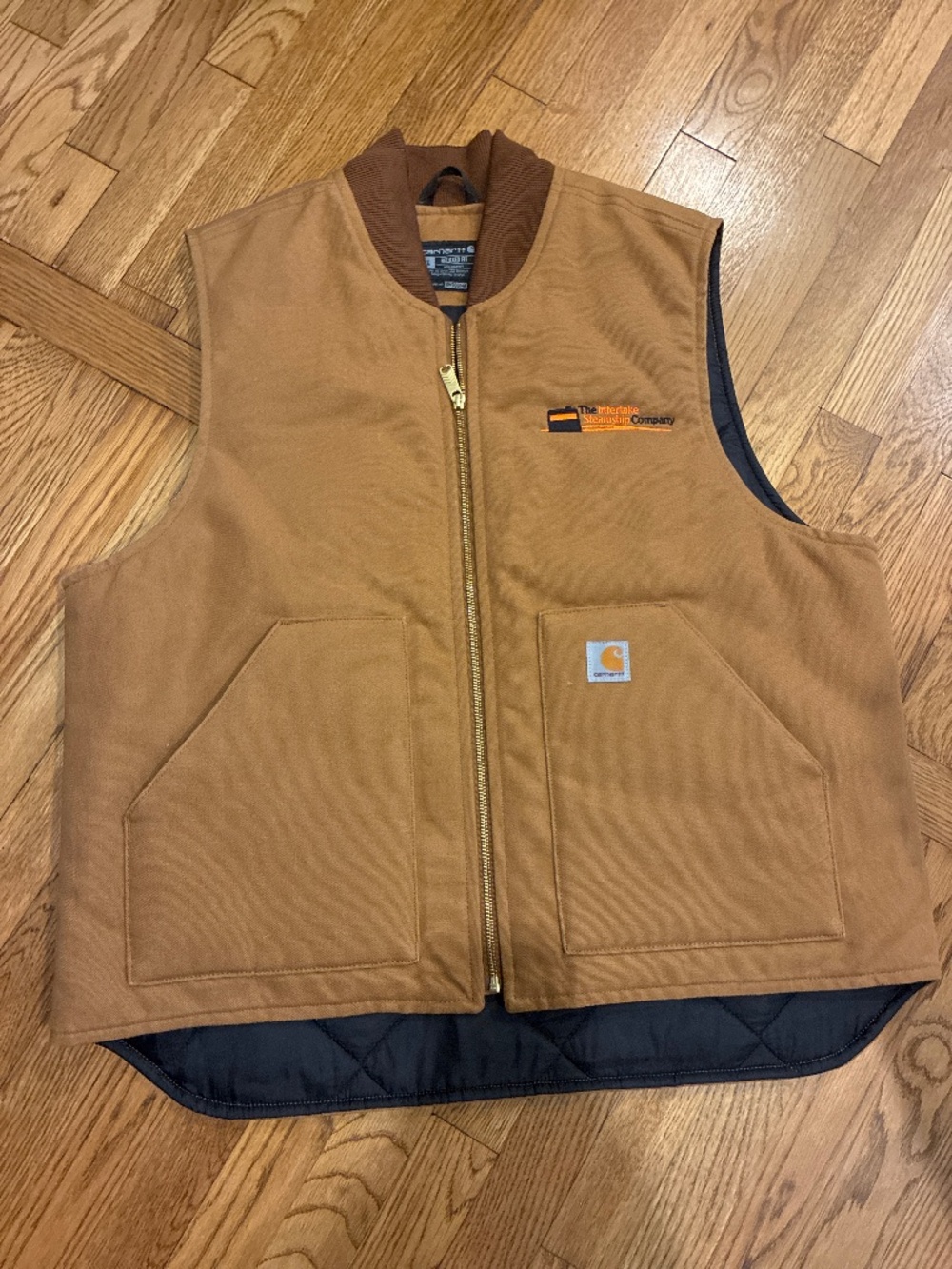 Carhartt Men’s Duck Arctic Quilt Lined Vest